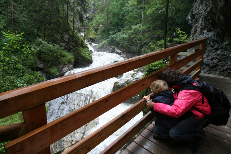 Kitzlochklamm Ibon de Berghut Rauris Oostenrijk