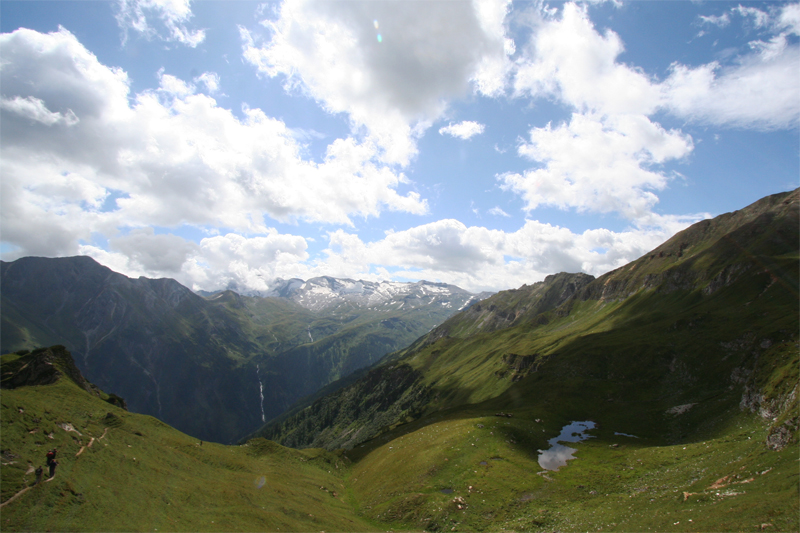 bergwandelen Eidelweissspitze Hirzkarkopf de Berghut Rauris Oostenrij