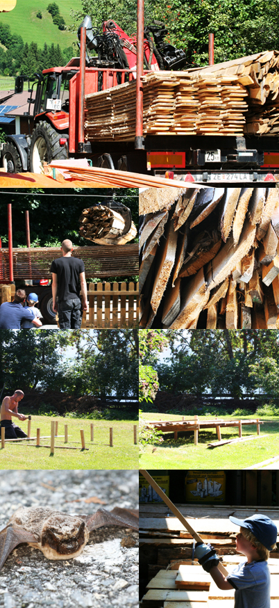 Matratzenlager hout de Berghut Rauris Oostenrijk Winold