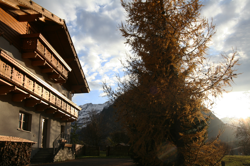 de Berghut herfst pension Oostenrijk Rauris