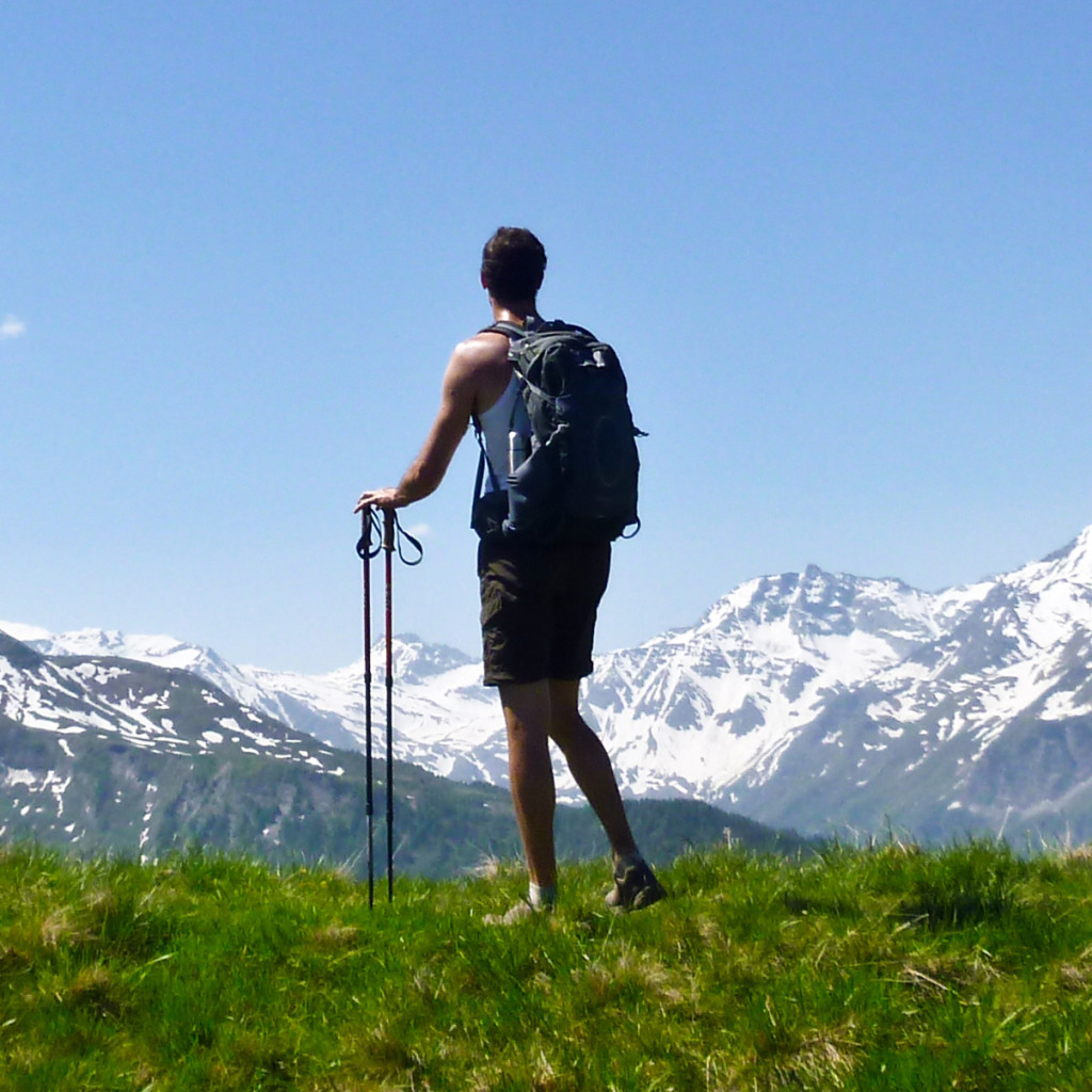 met Maarten de bergen in Raurisertal actieve vakantie met de kinderen Oostenrijk