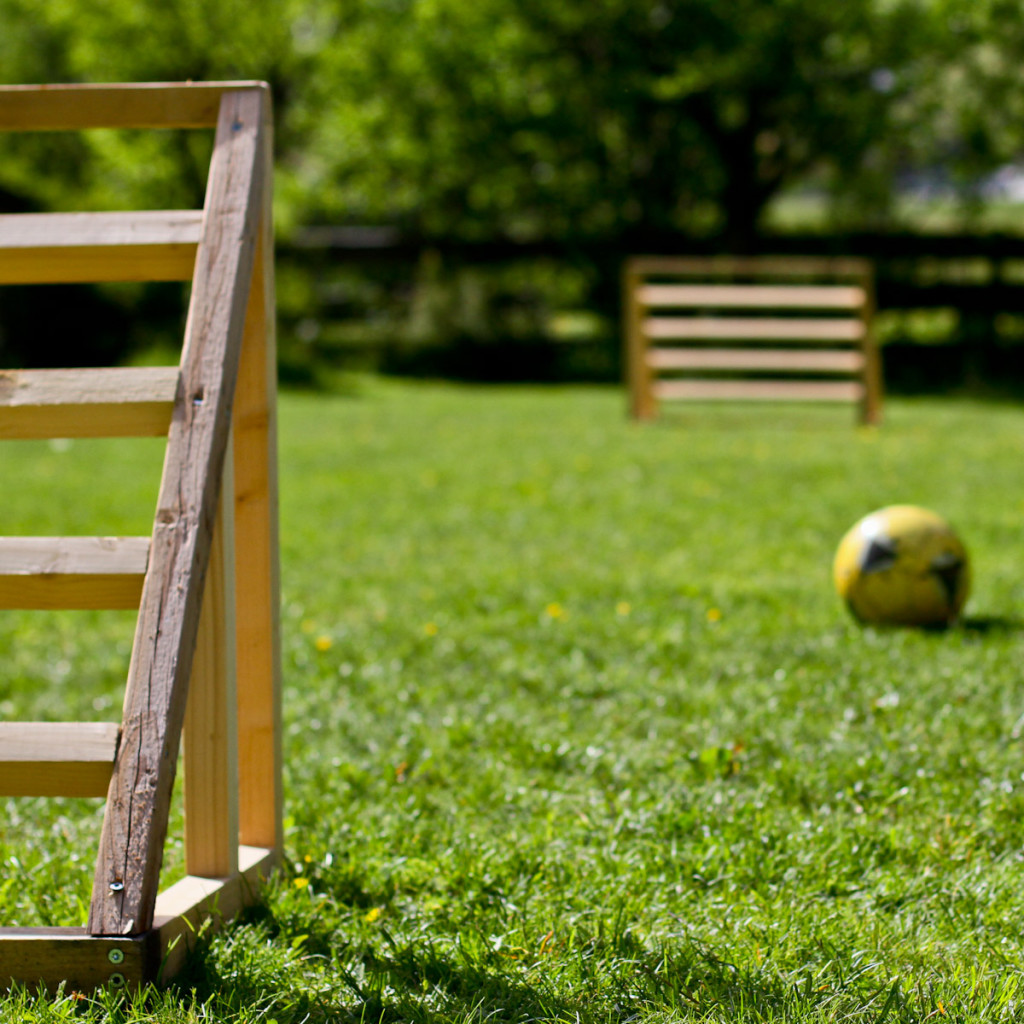 nieuwe voetbalgoals de berghut rauris zomervakantie met kinderen (1 van 1)