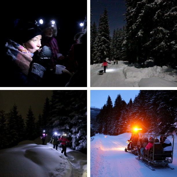 wintersport Oostenrijk inspiratie sneeuwschoenwandelen sneeuwscooter Raurisertal Kolm Saigurn deBerghut.com