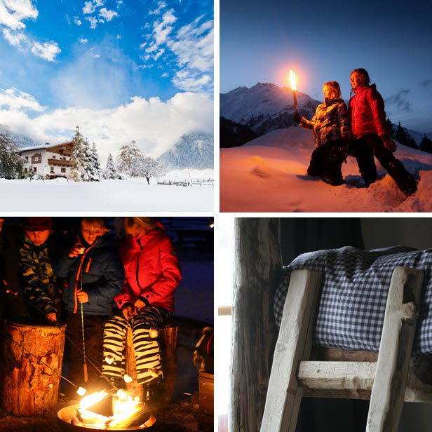 wintersport de Berghut.com familieweken in Oostenrjk gezin Rauris