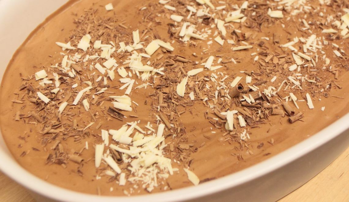 recept chocomousse maken wite chocolade deBerghut