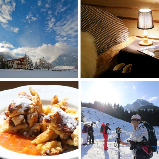 werkplek in de bergen alpen de Berghut sneeuwwerkplekweek 2