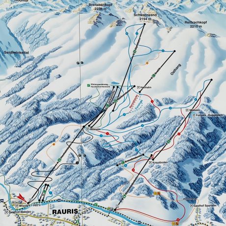 de Berghut Appartemten Apartments kindvriendelijk wintersport wintersportgebied Rauris Oostenrijk Zell am See skiën (24)