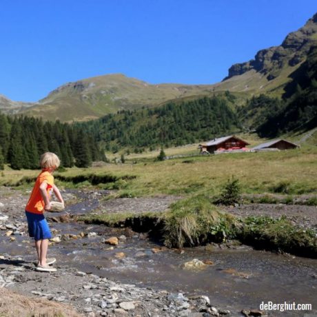 huttentocht met kinderen bergwandelen vakantie Oostenrijk Raurisertal de Berghut 